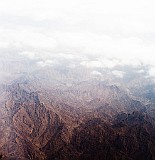 Gebirge-Luftaufnahme