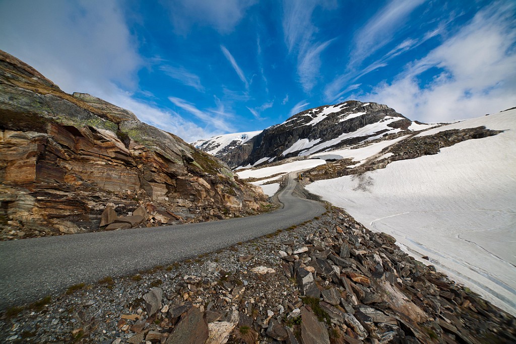 Folgefonna.jpg - Weg zum Folgefonna Skigebiet / Folgefonna Gletscher in Hardanger / Norwegen